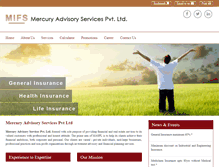 Tablet Screenshot of mercuryadvisory.com